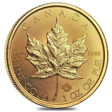 Canadian 2018 1 oz Canadian Gold Maple Leaf $50 Coin .9999 Fine BU