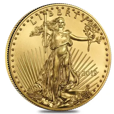 American 2019 1/4 oz Gold American Eagle $10 Coin BU