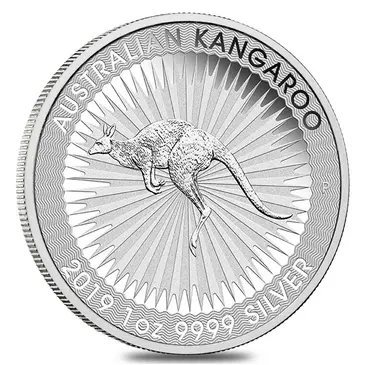 Australian 2019 1 oz Australian Silver Kangaroo Perth Mint Coin .9999 Fine BU