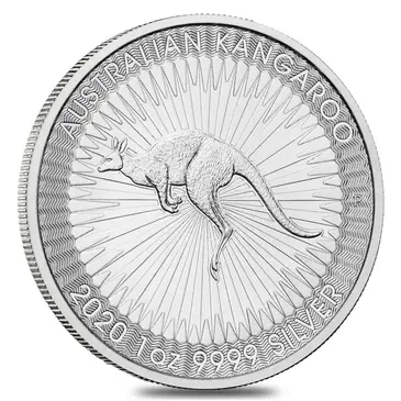 Australian 2020 1 oz Australian Silver Kangaroo Perth Mint Coin .9999 Fine BU