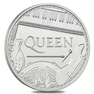 British 2020 Great Britain 1 oz Silver Music Legends Queen Coin .999 Fine BU