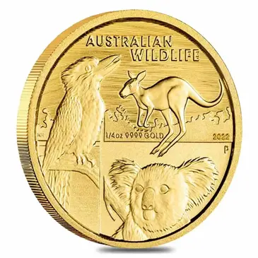 Default 2022 1/4 oz Australian Wildlife Gold Coin BU Perth Mint