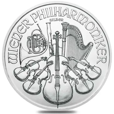 Austrian 2022 1 oz Austrian Silver Philharmonic Coin BU