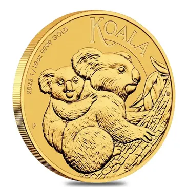 Default 2023 1/10 oz Gold Australian Koala Perth Mint BU