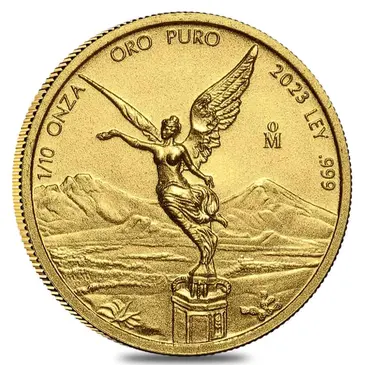 Default 2023 1/10 oz Mexican Gold Libertad Coin BU