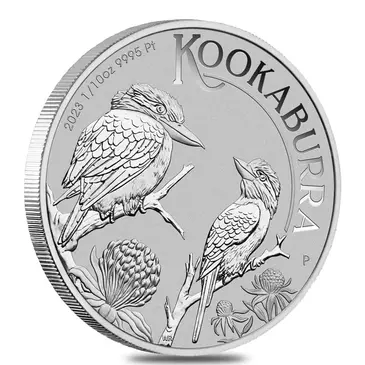 Default 2023 1/10 oz Platinum Australian Kookaburra Perth Mint BU