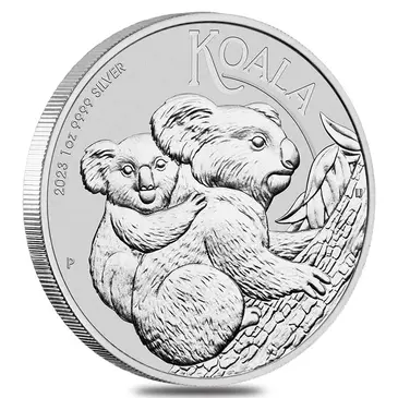 Default 2023 1 oz Silver Australian Koala Perth Mint .9999 Fine BU In Cap