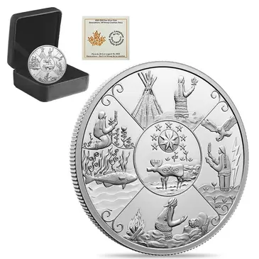 Default 2023 Canada 1 oz Generations: Mi'kmaq Creation Story Silver Coin