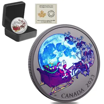 Default 2023 Canada 1 oz Proof Silver The Magic of the Season Coin