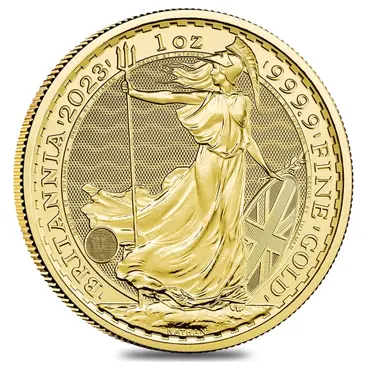 Default 2023 Great Britain 1 oz Gold Britannia Coin .9999 Fine BU