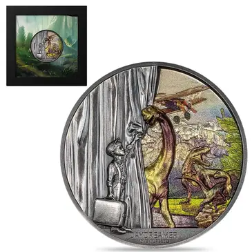 Default <p>2023 Palau 2 oz Silver Daydreamer Adventure Antiqued Coin</p>
