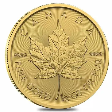 Default <p>2024 1/2 oz Canadian Gold Maple Leaf $20 Coin BU (Sealed)</p>