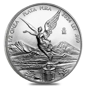 Default <p>2024 1/2 oz Mexican Silver Libertad Coin BU</p>