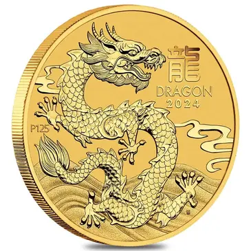 Default <p>2024 1/20 oz Gold Lunar Dragon BU Australia Perth Mint</p>
