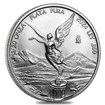 Default <p>2024 1/20 oz Mexican Silver Libertad Coin BU</p>