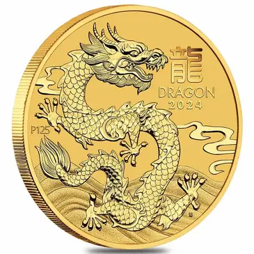 Default <p>2024 1/4 oz Gold Lunar Dragon BU Australia Perth Mint</p>