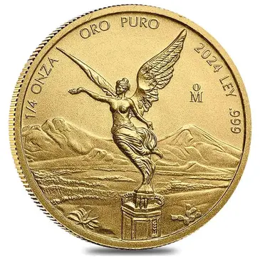 Default 2024 1/4 oz Mexican Libertad Gold Coin BU