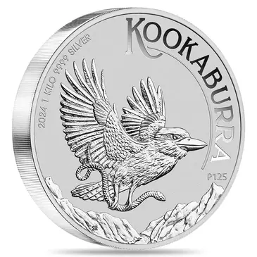 Default 2024 1 Kilo Silver Australian Kookaburra Perth Mint BU