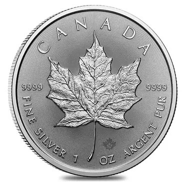 Default <p>2024 1 oz Canadian Silver Maple Leaf Coin BU</p>