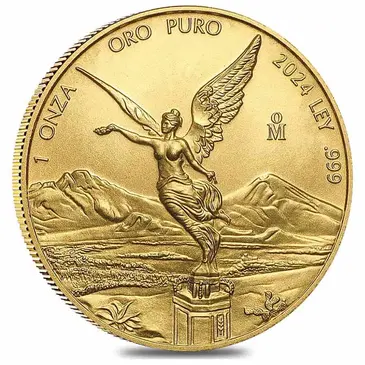 Default 2024 1 oz Mexican Libertad Gold Coin BU