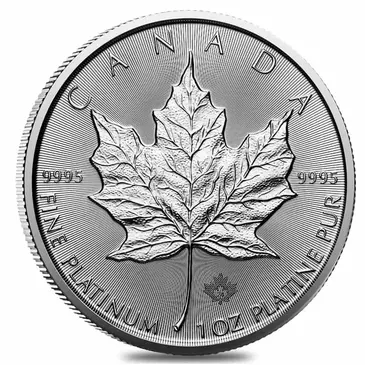 Default <p>2024 1 oz Platinum Canadian Maple Leaf $50 Coin BU</p>