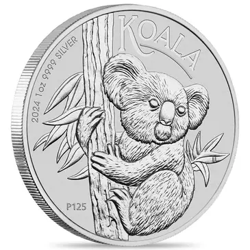 Default 2024 1 oz Silver Australian Koala Perth Mint BU