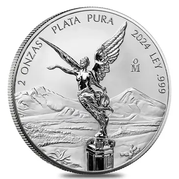 Default <p>2024 2 oz Reverse Proof Mexican Silver Libertad Coin</p>