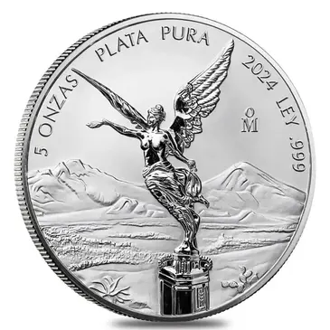 Default <p>2024 5 oz Reverse Proof Mexican Silver Libertad Coin</p>