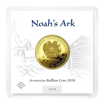 Default <p>2024 Armenia 1/2 oz Gold Noah's Ark 25000 Dram Coin BU</p>