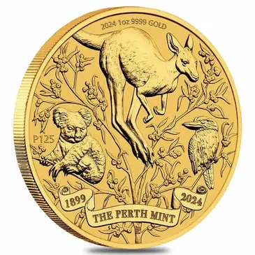 Default 2024 Australia 1 oz The Perth Mint's 125th Ann. Gold Coin BU