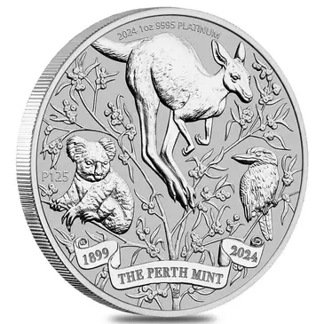 Default 2024 Australia 1 oz The Perth Mint's 125th Ann. Platinum Coin BU