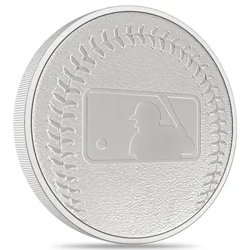 Default 2024 New Zealand 1 oz Major League Baseball (MLB) Silver Round .999 Fine