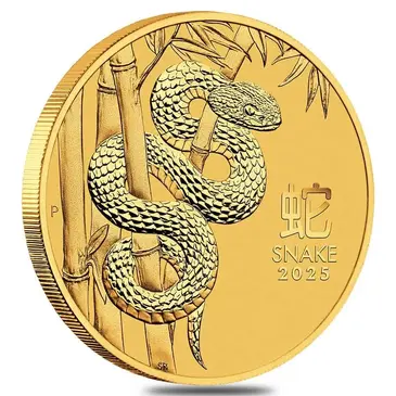 Default <p>2025 1/10 oz Gold Lunar Snake BU Australia Perth Mint</p>