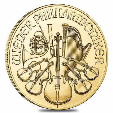 Default 2025 1/2 oz Austrian Gold Philharmonic Coin BU