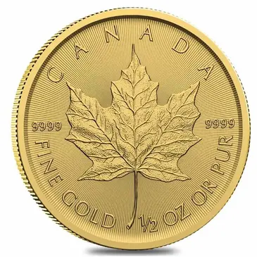 Default <p>2025 1/2 oz Canadian Gold Maple Leaf $20 Coin BU (Sealed)</p>