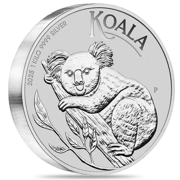 Default 2025 1 Kilo Silver Australian Koala Perth Mint BU