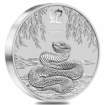 Default 2025 1 Kilo Silver Lunar Snake BU Australian Perth Mint