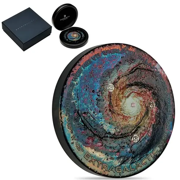 Default 2025 5 oz Extragalactic Silver Patinaed Coin Australian Perth Mint