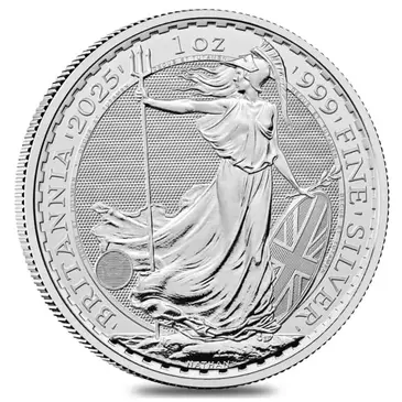 Default <p>2025 Great Britain 1 oz Silver Britannia BU</p>