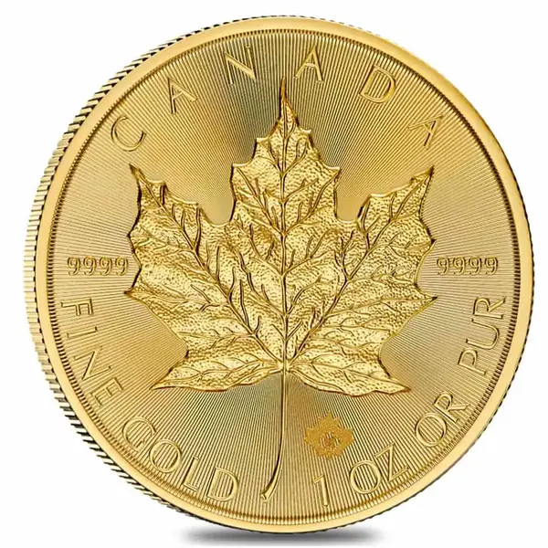 Default 2026 1 oz Canadian Gold Maple Leaf $50 Coin BU