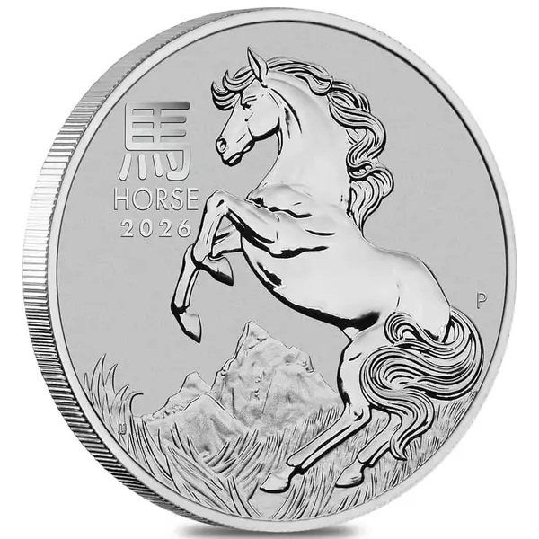 Default 2026 1 oz Platinum Lunar Horse BU Australian Perth Mint