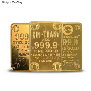 Default 37.5 gram Generic Gold Bar .999+ Fine (Secondary Market)