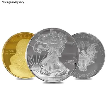 Default 4 oz Silver Generic Rounds .999 Fine