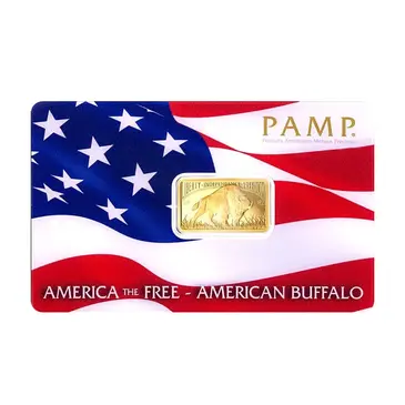 Default 5 gram PAMP Suisse American Buffalo Gold Bar (In Assay)