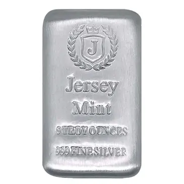Default 5 oz Jersey Mint Silver Bar .999 Fine