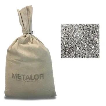 Default 500 oz Bag Metalor Casting Silver Grain .999 Fine Silver Shot