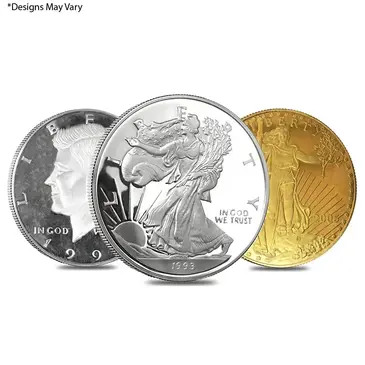 Default 8 oz Silver Generic Rounds .999 Fine
