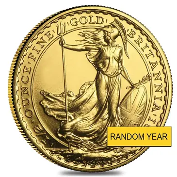 British Great Britain 1/2 oz Britannia Gold Coin BU/Proof (Random Year)