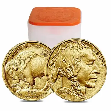 Default Roll of 20 - 2024 1 oz Gold American Buffalo $50 Coin BU