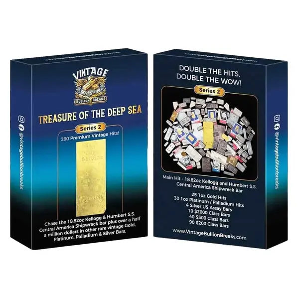 Default Vintage Bullion Breaks Series 2 Treasure of the Deep Sea Mystery Box Sealed